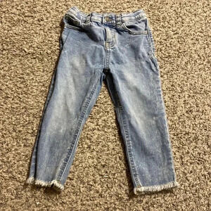 Okie Dokie light wash toddler denim jeans | size 24m